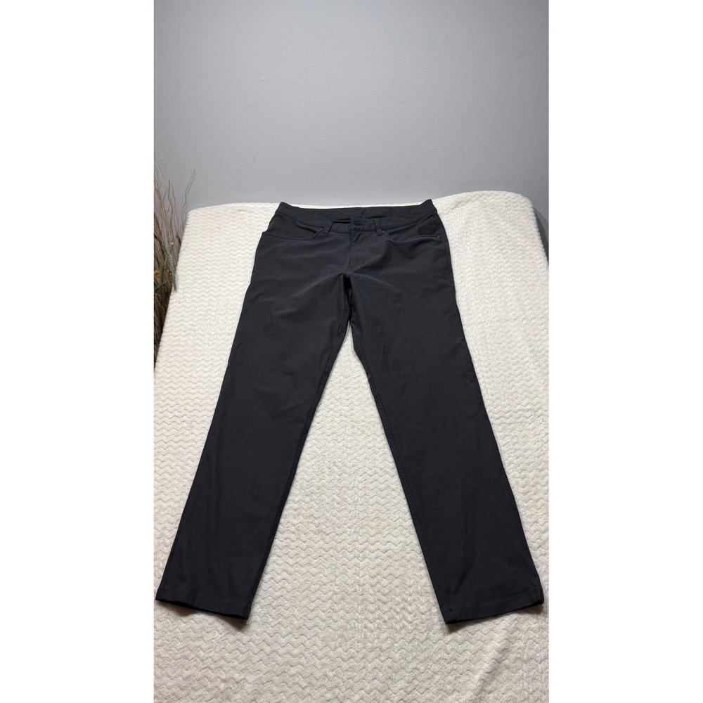 Lululemon Commission Pant Classic 32 Dark Charcoal Gray Technical Trousers